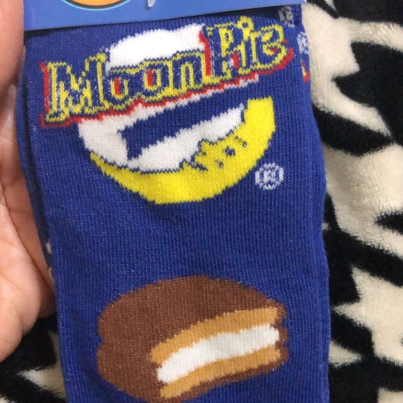 Odd Sox Moon Pie Novelty Socks - Picture 3 of 6